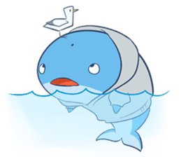James The Whale sticker #5224890