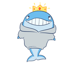 James The Whale sticker #5224893