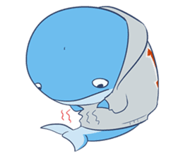 James The Whale sticker #5224894