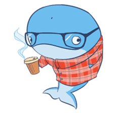 James The Whale sticker #5224895