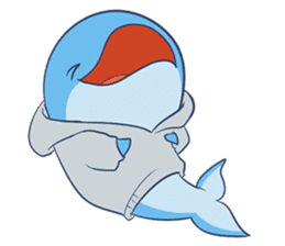 James The Whale sticker #5224896