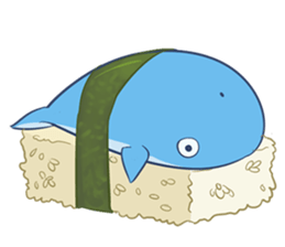 James The Whale sticker #5224899
