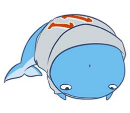 James The Whale sticker #5224900