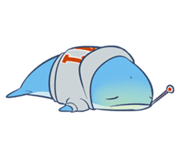 James The Whale sticker #5224909