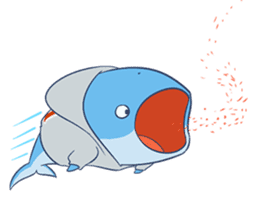 James The Whale sticker #5224912