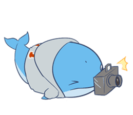 James The Whale sticker #5224915