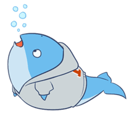 James The Whale sticker #5224920