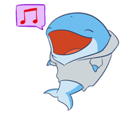 James The Whale sticker #5224921