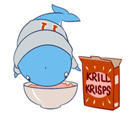 James The Whale sticker #5224923