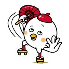 Tot of chicken 3 sticker #5225326