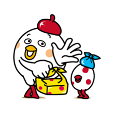 Tot of chicken 3 sticker #5225330