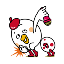 Tot of chicken 3 sticker #5225341