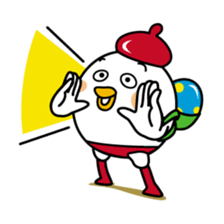 Tot of chicken 3 sticker #5225352