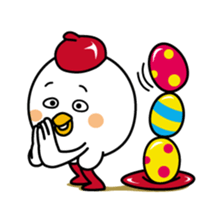 Tot of chicken 3 sticker #5225354