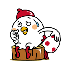 Tot of chicken 3 sticker #5225362