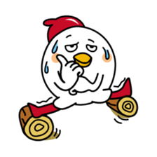 Tot of chicken 3 sticker #5225363