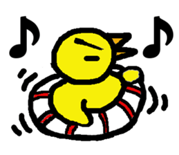 Sticker of the angry fledgling sticker #5225416