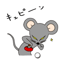 table tennis "DORANEKO & friends" 2 sticker #5225748