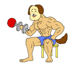 table tennis "DORANEKO & friends" 2 sticker #5225757