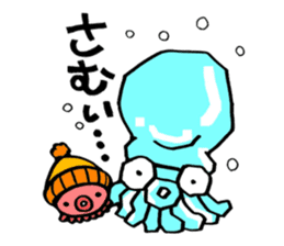 Octopus TAKOTAKO2 sticker #5226692