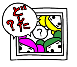 Pink mouse sticker #5227109