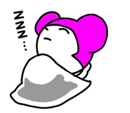 Pink mouse sticker #5227141