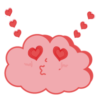 Cloudy Lady sticker #5227149