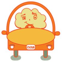 Cloudy Lady sticker #5227150