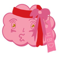 Cloudy Lady sticker #5227163