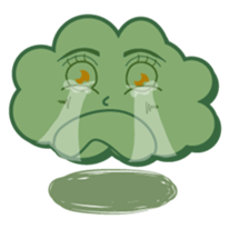 Cloudy Lady sticker #5227169