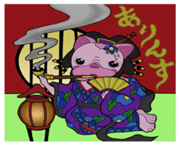 Hononoke Floating World sticker #5228279