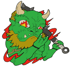 Hononoke Floating World sticker #5228290