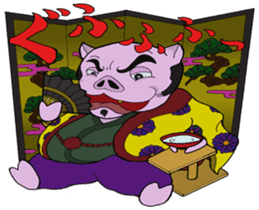 Hononoke Floating World sticker #5228306