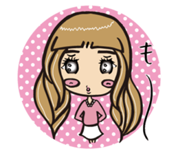 It's A-chan's thinking of woman sticker #5228481