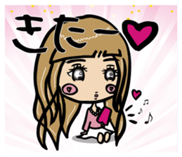 It's A-chan's thinking of woman sticker #5228498