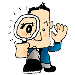 Business Man Sticker