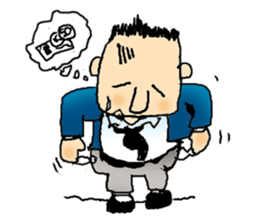 Business Man Sticker sticker #5228956