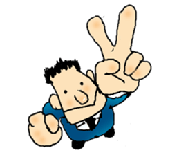 Business Man Sticker sticker #5228965