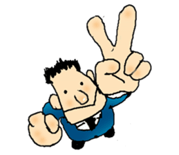 Business Man Sticker sticker #5228965