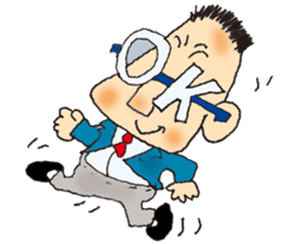 Business Man Sticker sticker #5228976