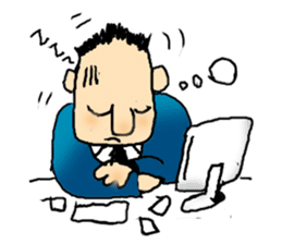 Business Man Sticker sticker #5228977