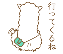 Daily life's alpaca sticker sticker #5229608