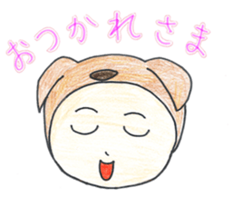 on his head sticker #5230115