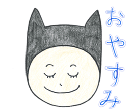 on his head sticker #5230135