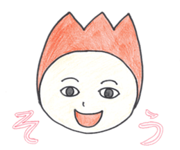 on his head sticker #5230140