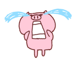 Very cute pig sticker #5230233