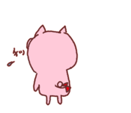 Very cute pig sticker #5230236
