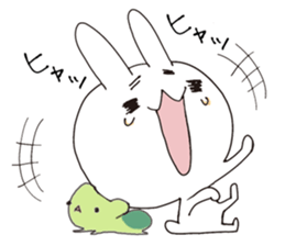 Rabbit&Tortoise.2 by peco sticker #5230429