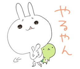 Rabbit&Tortoise.2 by peco sticker #5230436