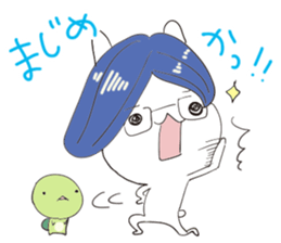 Rabbit&Tortoise.2 by peco sticker #5230442